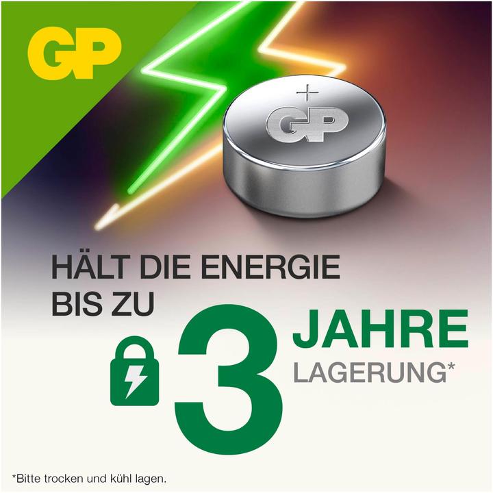 Immagine prodotto GP Batteries Batteria A76 (LR44) - 5 pezzi (5 pz., LR44, 105 mAh)
