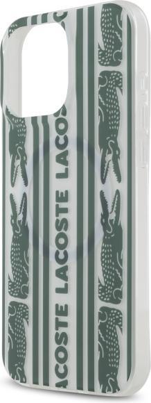 Actual product image Lacoste LCHMP16XUALH iPhone 16 Pro Max 6.9" farine hardcase IML All Over MagSafe (Apple iPhone 16 Pro Max)