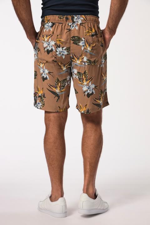 Immagine prodotto JP1880 Bermuda di viscosa con stampa floreale e cintura elastica, fino alla tg. 8XL (6XL)