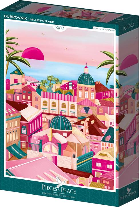 Produktbild Pieces & Peace Puzzle 1000 pieces Dubrovnik (1000 Teile)