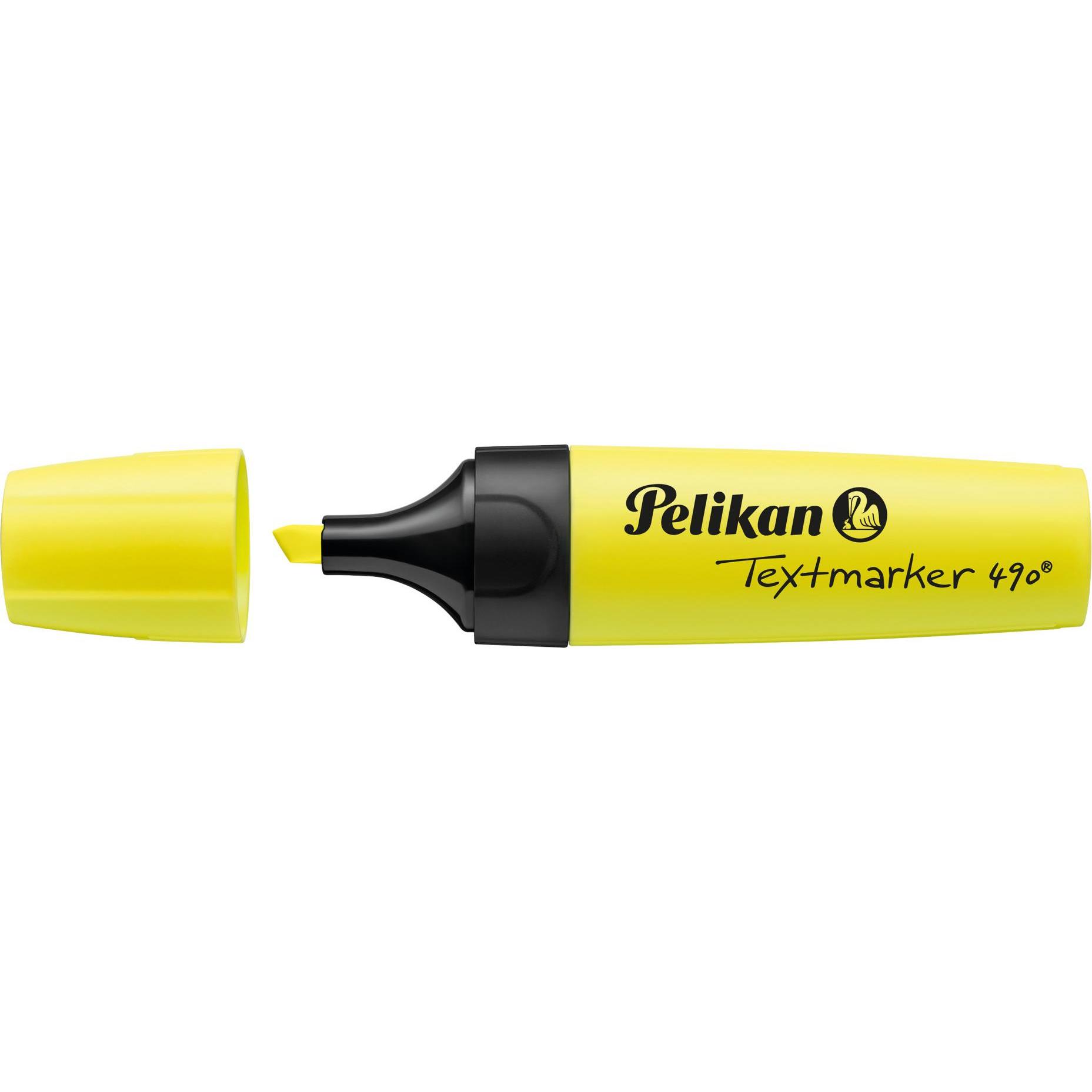 Thumbnail - Pelikan, Marker, 490 Textmarker Marker (e) (Gelb, 10 x)