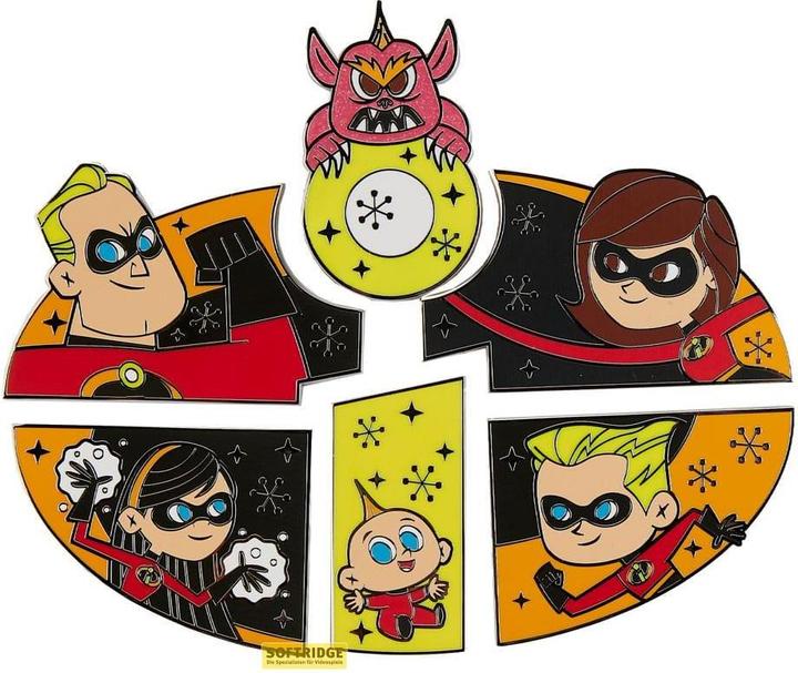 Produktbild Funko Disney Pixar Loungefly POP! Pin pin's émaillés Incredibles 3 cm (12)