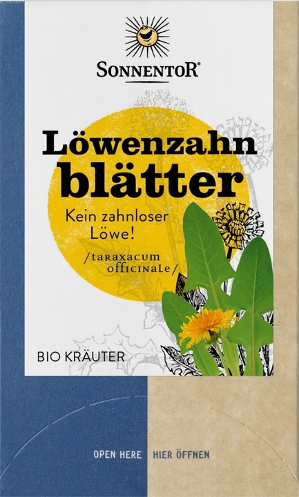 Produktbild Sonnentor Löwenzahnblätter Bio Kräutertee (18x1.2g) (50 g)