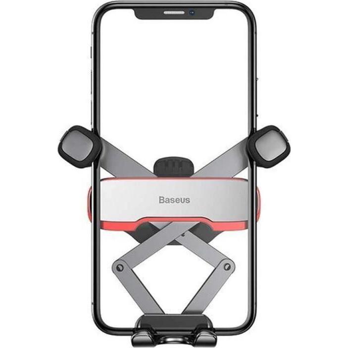Thumbnail - Baseus Car Holder Mr Hui Gravity Series, 4.7inch - 6.5inch, silber, Smartphone Halterung, Silber