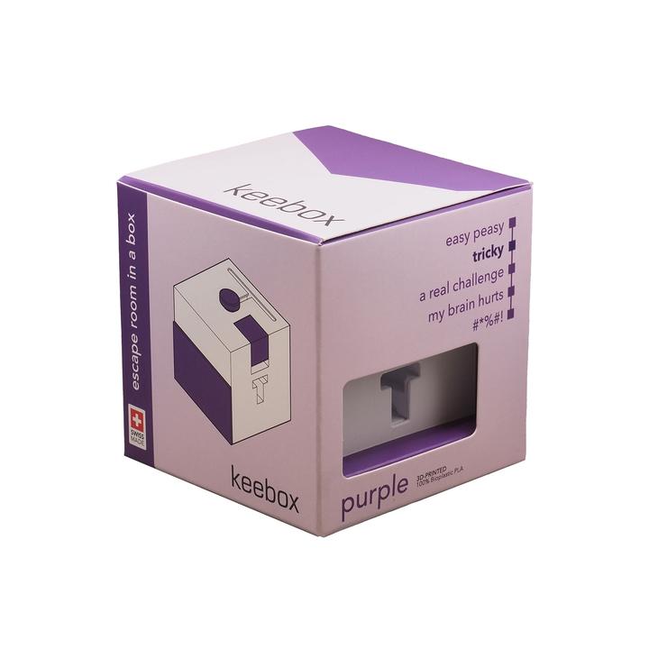 Immagine prodotto Keebox purple - Rätselbox / Rätselspiel