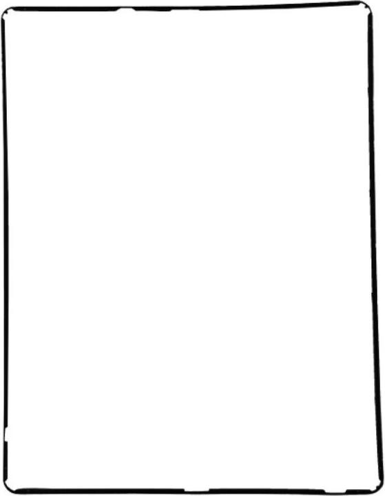 Image du produit OEM Cadre en plastique pour iPad 2 noir