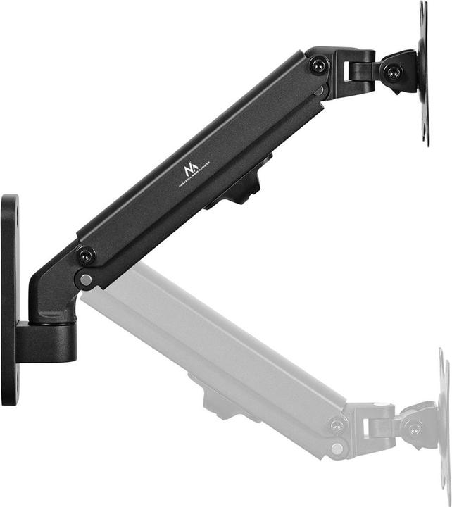 Immagine prodotto Maclean Supporto a parete per monitor 17-27" 7kg max molla a gas MC-458 (Muro, 27.01")