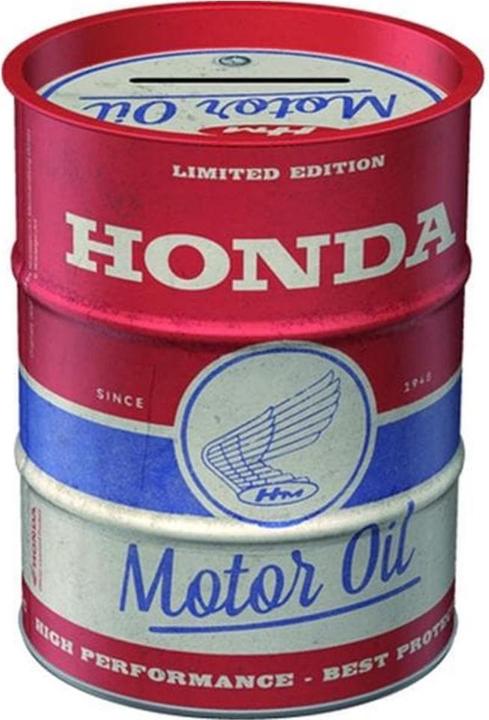 Produktbild Nostalgic-Art Merchandising Spardose Honda Schriftzug (9 x 9 x 12 cm)