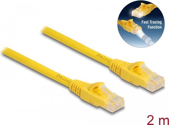 Produktbild Delock RJ45 Kabel Cat.6A U/UTP Fast Tracing 2 m (UTP, CAT6a, 2 m)
