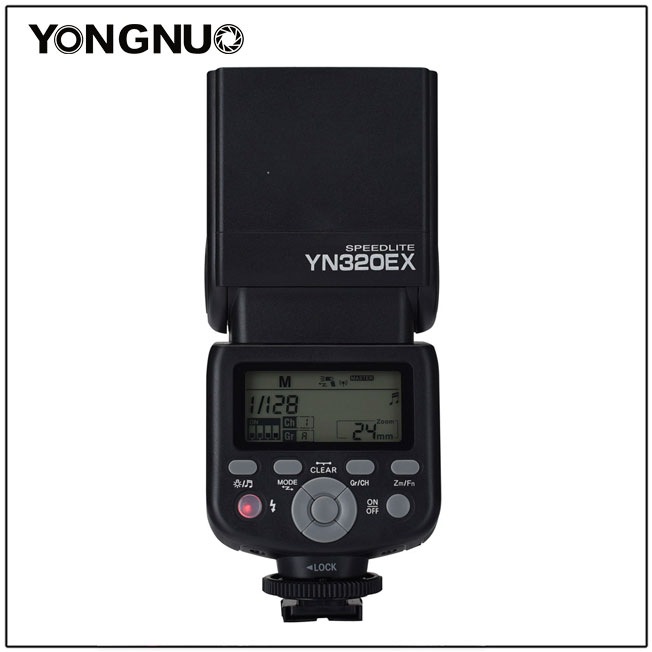 Actual product image Yongnuo YN-320EX (Plug-on flash, Sony)