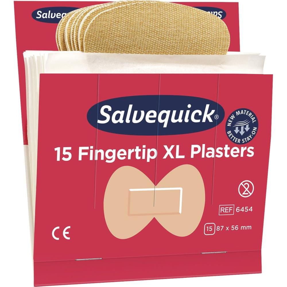 Söhngen Refill für SALVEQUICK, 6 VE Fingerspitzenpflaster, je 15 Stk, VE à 6 Stk (6 x) (6454)