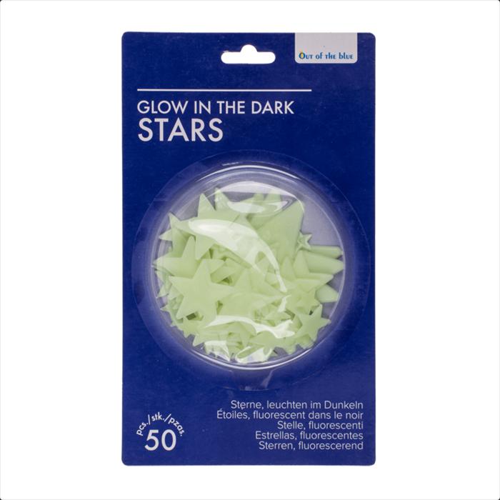 Actual product image Fortura Stickers stars noctilucent set of 50