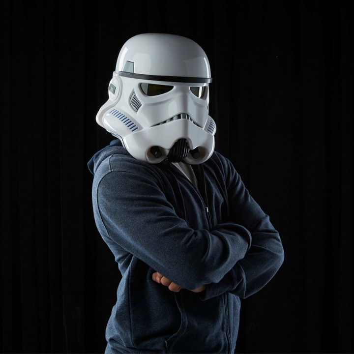 Produktbild Hasbro Star Wars Rogue One Black Series Elektronischer Helm Imperial Stormtrooper