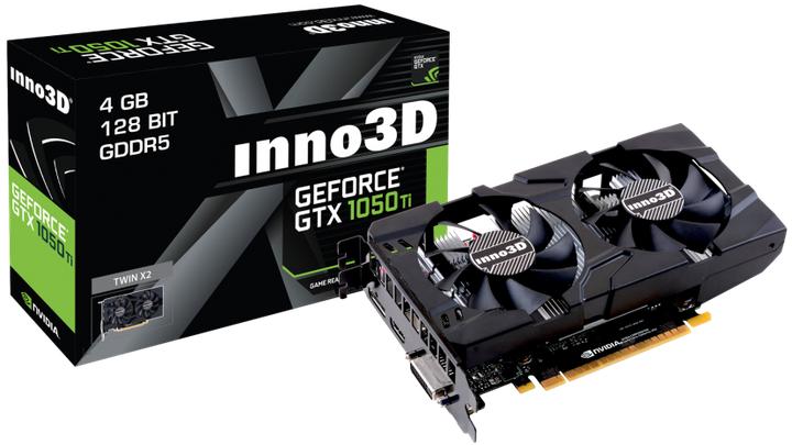 Produktbild Inno3D GeForce GTX 1050 Ti Compact X1 (4 GB)