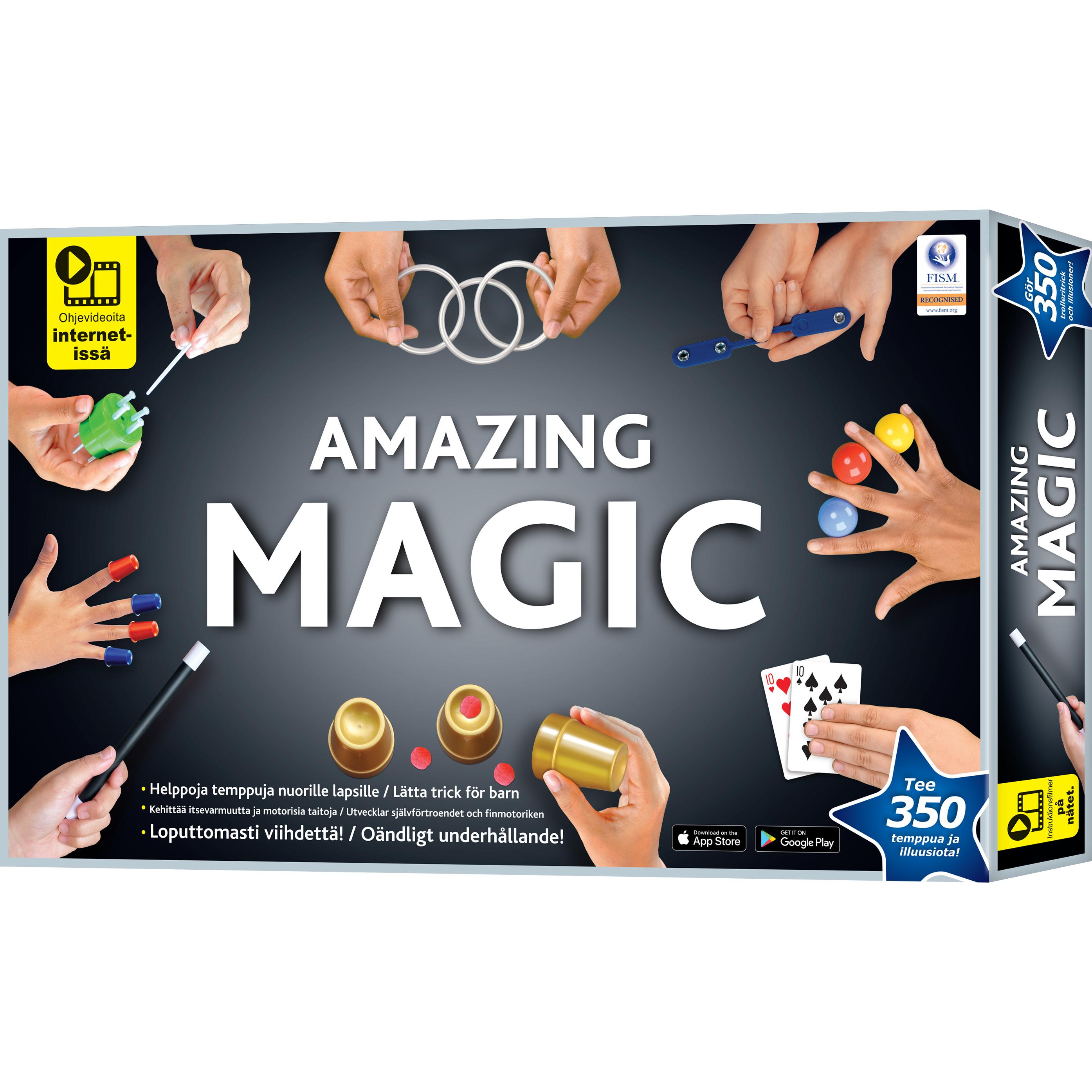 Martinex Amazing Magic -taikasetti, 350 temppua
