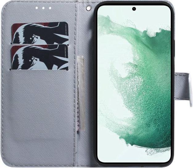 MU Style Couverture de livre en cuir Image Series (Samsung Galaxy A14, Samsung Galaxy A14 5G)