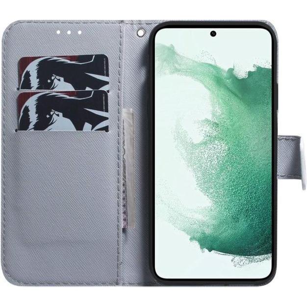 Thumbnail - MU Style Leder Bookcover Image Series (Samsung Galaxy A14 5G, Samsung Galaxy A14), Smartphone Hülle, Mehrfarbig