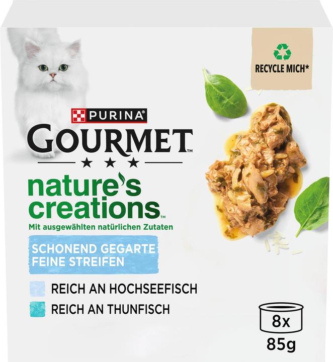 Produktbild Gourmet Natures Crea Fisch (Adult, 1 Stk., 790 g)