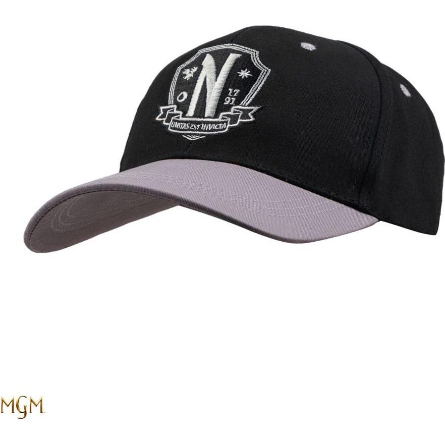 Thumbnail - Cinereplicas, Cap, Wednesday Baseball Cap Nevermore Academy Black, Schwarz