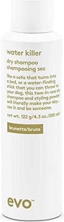 Actual product image Evo Water Killer Dry Shampoo - Absorbs Oil to Refresh Hair and Reduces Damage from Excessive Washing (200 ml, Dry shampoo)