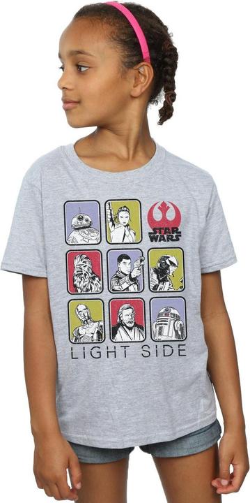 Produktbild Star Wars The Last Jedi Multi Character TShirt Mädchen (128)