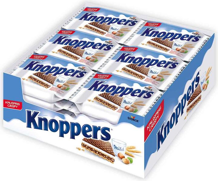 Actual product image Knoppers Classic (24 pcs., 25 g)