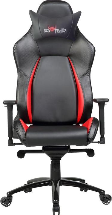 Image du produit RED Chaise de jeu Fighter C2 Gaming Chair, Black