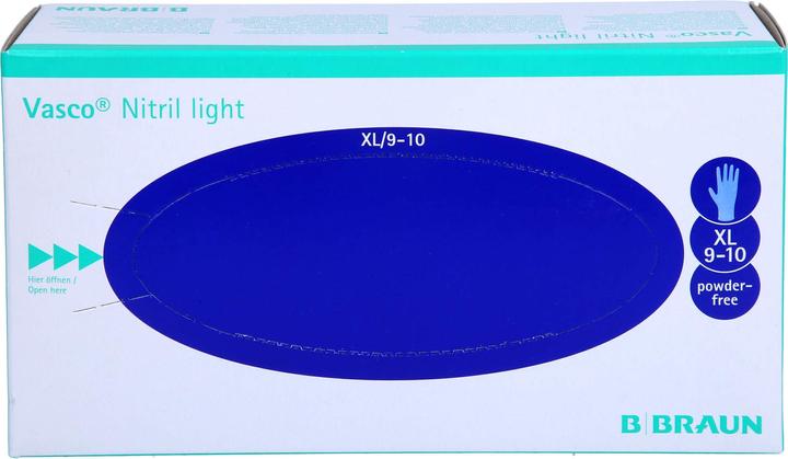 Produktbild B.Braun Nitril Light Untersuchungs-Handschuhe XL latexfrei ungepudert (XL)