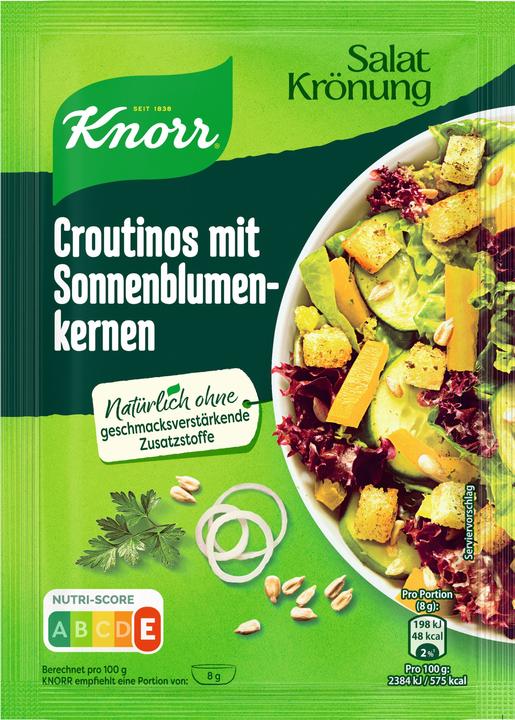Knorr Salat Krönung Croutinos mit Sonnenblumenkernen (25 g)