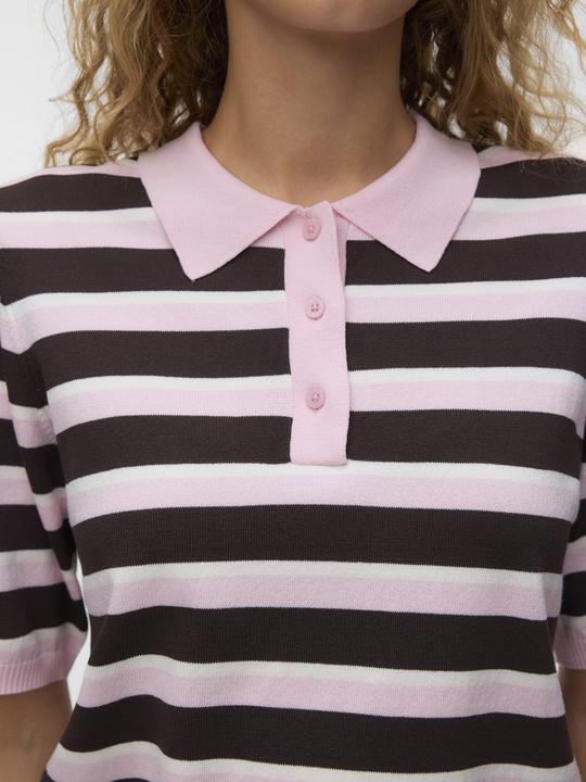 Produktbild Vero Moda AWOLINE Gestricktes Poloshirt Strickpullover (L)