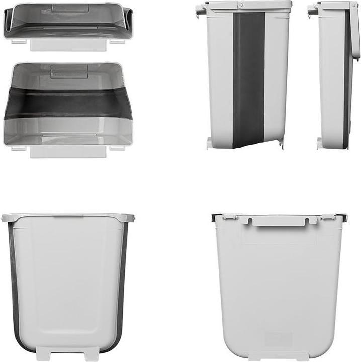 Actual product image ProPlus Waste bin 8L foldable for caravan/motorhome (8 l)