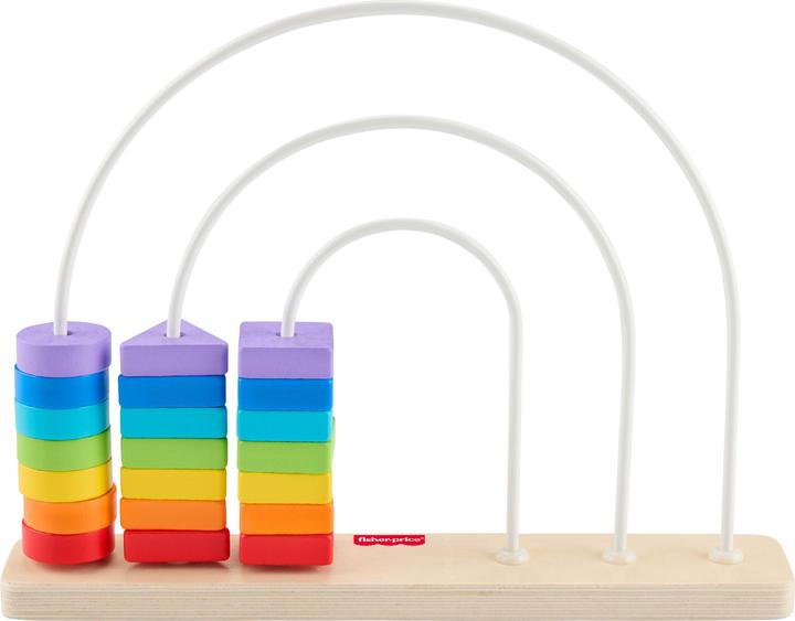 Actual product image Fisher-Price Regenbogen-Motorikschleife aus Holz