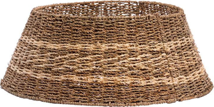 Actual product image Enne Interior Elona Christmas Tree Stand Decoration, Woven Basket