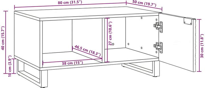 Produktbild vidaXL Couchtisch
