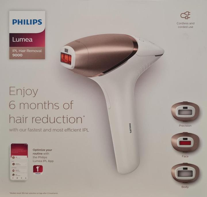 Actual product image Philips Lumea IPL Series 9000