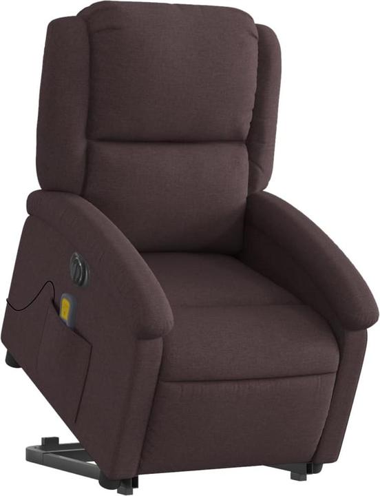 Actual product image VidaXL Electric massage chair with stand-up aid fabric