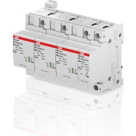 ABB, Überspannungsschutz, OVR T2 3N 40-440s P TS QS SPD T2 mit 2CTB815704R3700