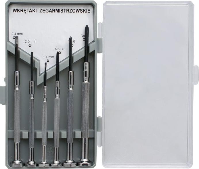 Immagine prodotto Proline 10229 Cacciavite per orologi in Ni-Cr-Mo, set di 6 pezzi