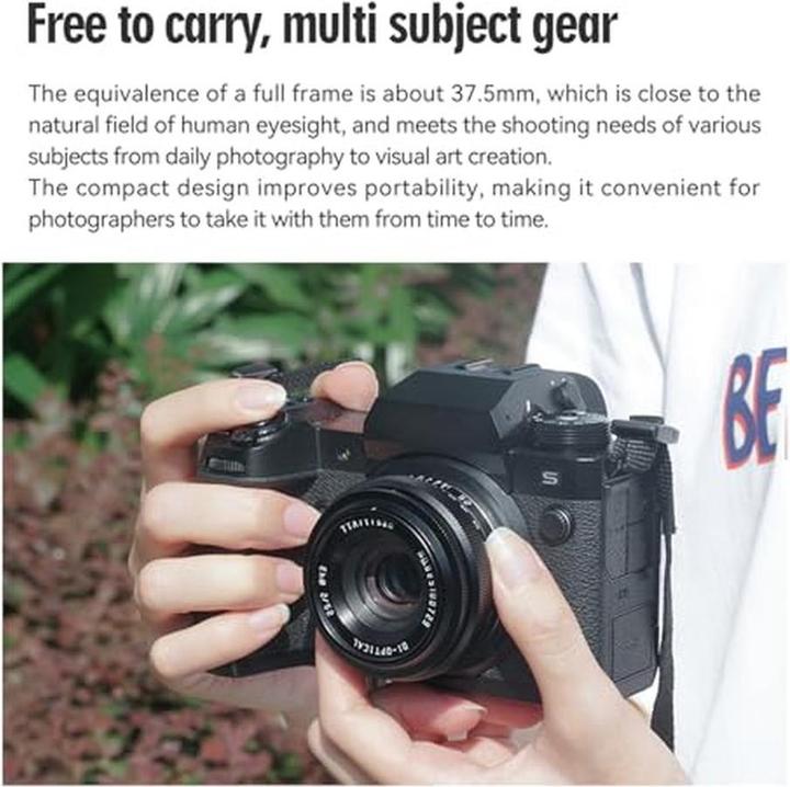 Image du produit TTArtisan 25mm f/2 pour Nikon Z (Nikon Z, APS-C / DX)