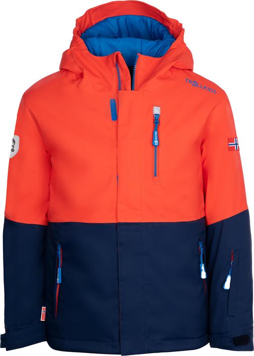 Flame orange-navy