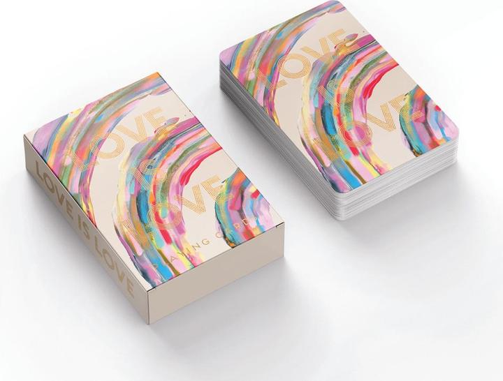 Produktbild Designworks Playing Cards Love Is Love (Englisch)