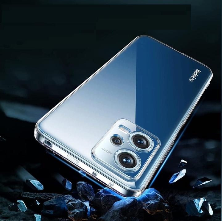 Actual product image Screenguard Flexible TPU Clear Case (Xiaomi Redmi Note 12 Pro 5G)