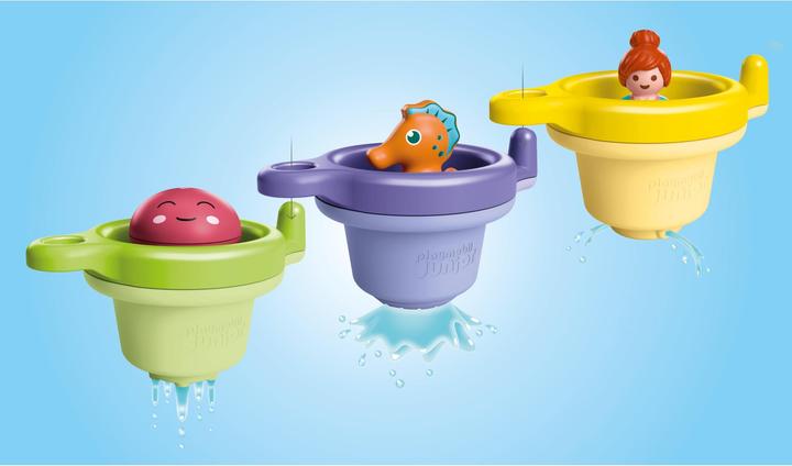 Productafbeelding Playmobil JUNIOR AQUA: Drijvende beker met waterpret