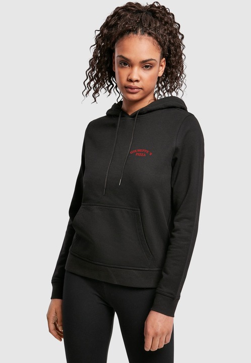 Actual product image Mister Tee MisterTee Ladies Giuseppe's Pizzeria Front Basic Hoody - 174709 (M)