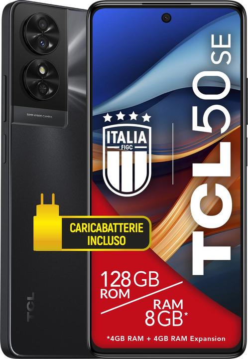 Produktbild TCL 50SE (128 GB, Space Grey, 6.78", Dual SIM, 4G)