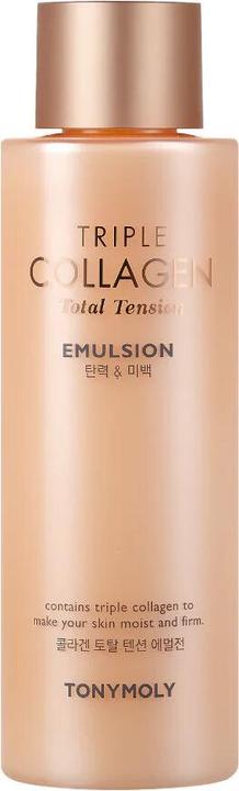 Produktbild Tony Moly Triple Collagen Total Tension Emulsion - 200 Ml Feuchtigkeitsspendende Haut Emulsion (Gesichtswasser, 200 ml)