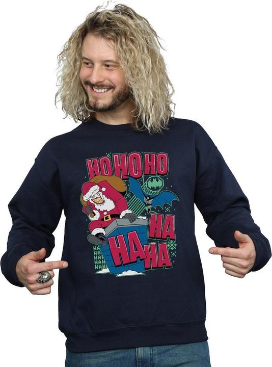 Produktbild Batman und Joker Ha Ha Ha Ho Ho Ho Baumwolle Sweatshirt (S)
