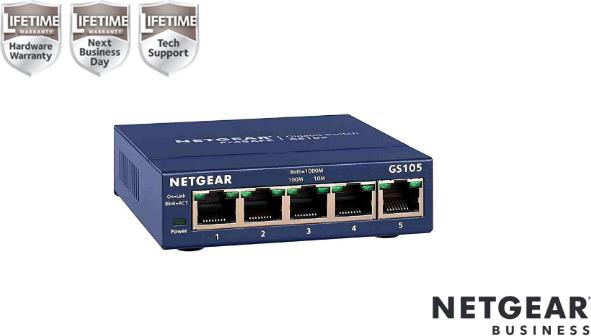 Immagine prodotto Netgear GS105GE (5 porte)