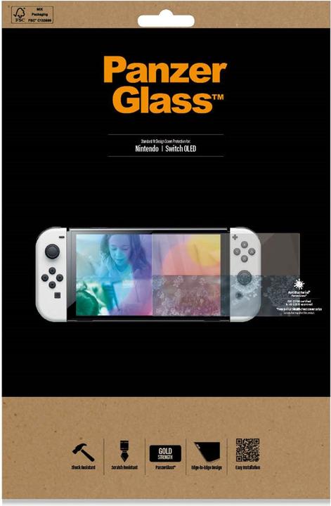 Immagine prodotto PanzerGlass Pellicola protettiva E2E AB per Nintendo Switch OLED (Switch OLED)