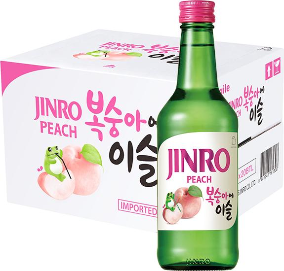 Jinro Chamisul Soju (Peach) (20 x 35 cl)